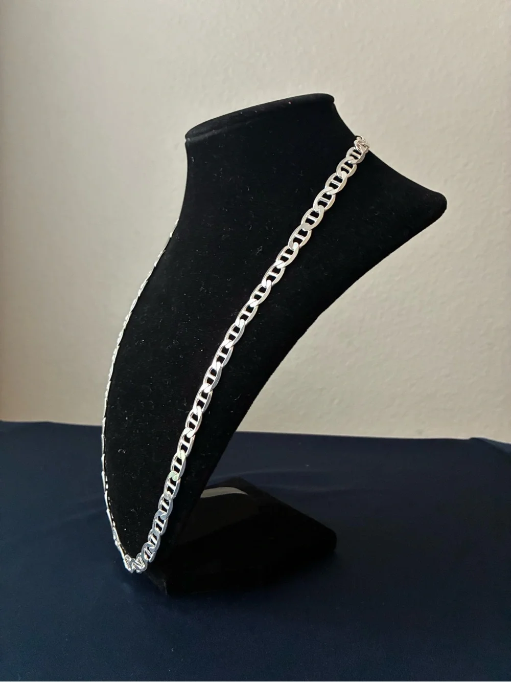925 Sterling  Silver Chain 24” 7.7mm